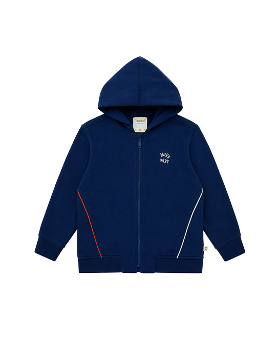 Erkek Çocuk Lacivert Kapüşonlu Sweatshirt