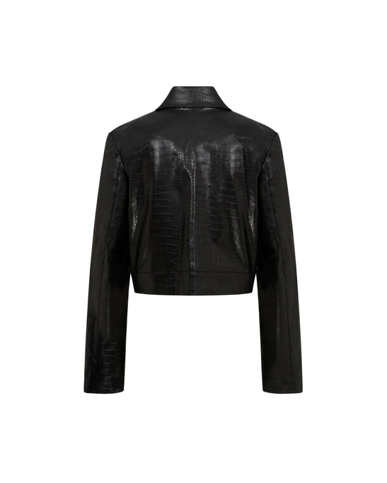 Faux Leather Jacket