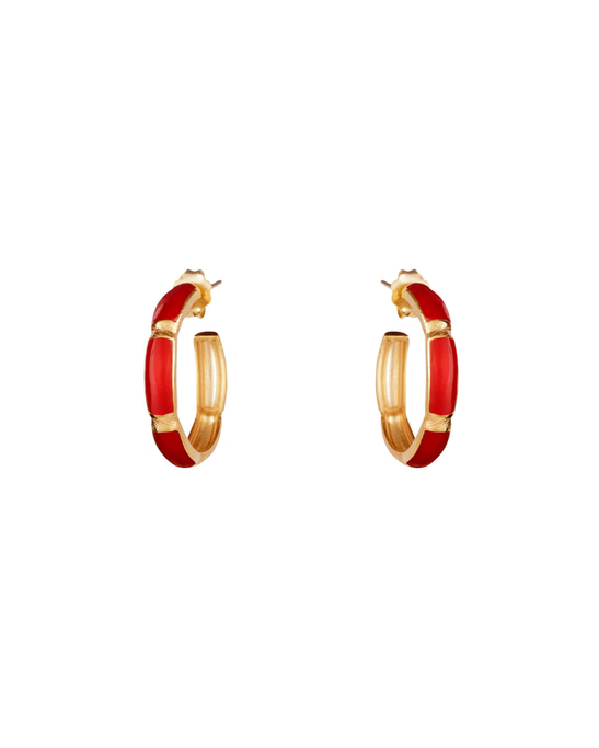 Felicia Red Earrings