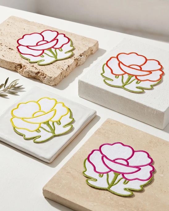 Fleur Coaster Set