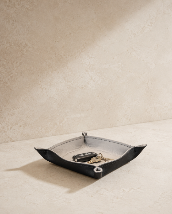 Genuine Leather Valet Tray