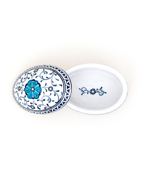 Golden Horn Design Iznik Tile Jewelry Box