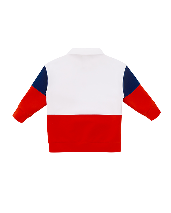 Half Zip Mock Neck Squeaky Swatshirt