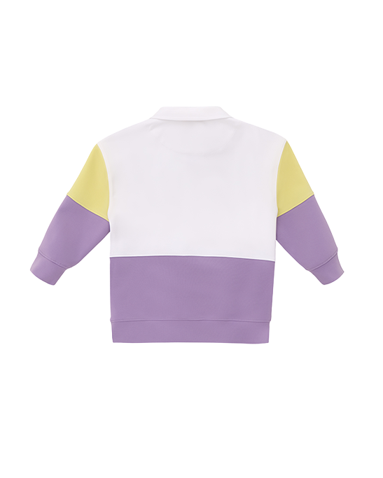Half Zip Mock Neck Squeaky Sweatshirt