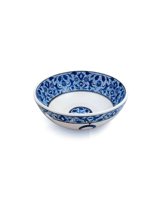 Hatay and Rumi Motif Iznik Tile Bowl
