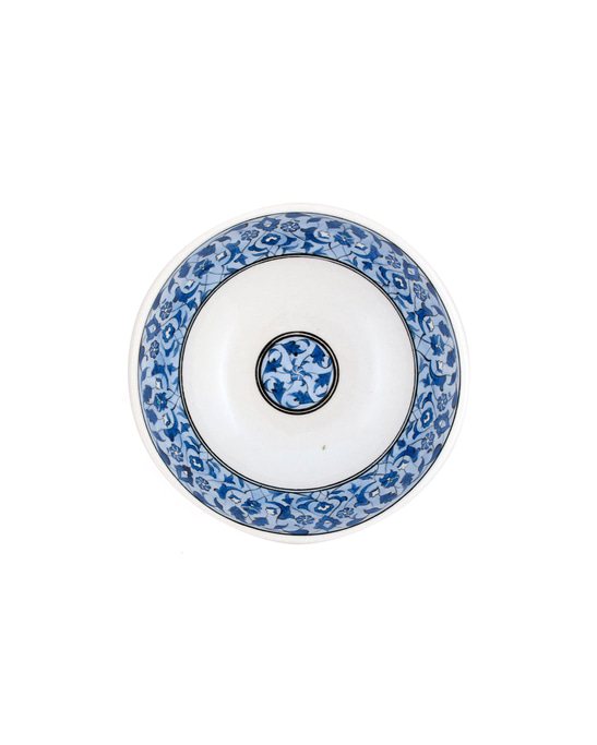 Hatay and Rumi Motif Iznik Tile Bowl