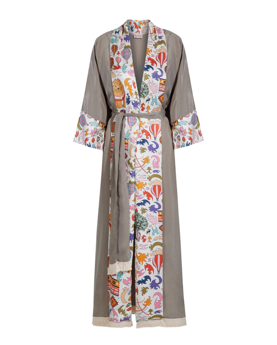 Human Factor Long Kimono – Aura