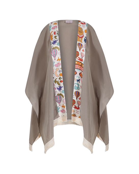 Human Factor Short Kimono – Aura