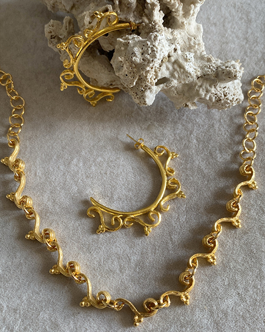 Inanna Gold Plated Necklace