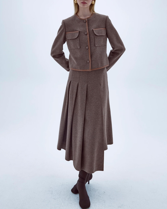 Irma Wool Jacket Mocha