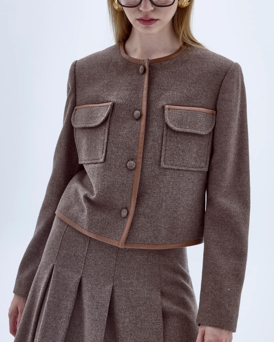 Irma Wool Jacket Mocha