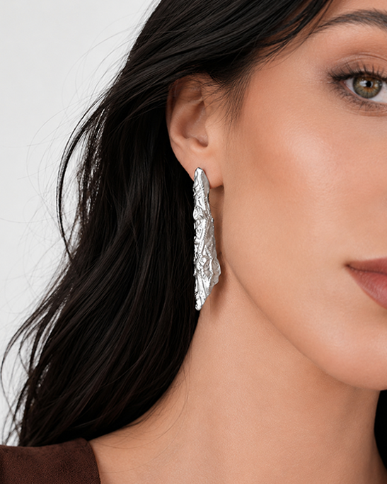 Isis Great Earrings Silver