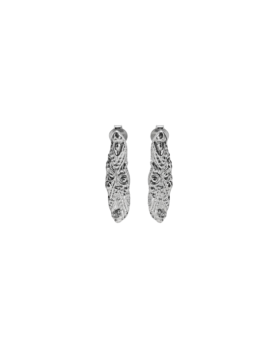 Isis Mini Earrings Silver