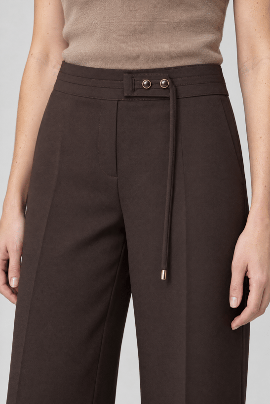 Kaia High-Waisted Regular Fit Trousers