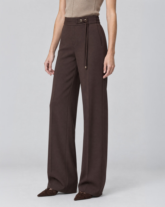 Kaia High-Waisted Regular Fit Trousers