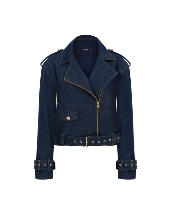 Larga Denim Oversized Long Jacket 