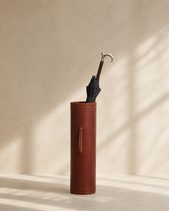 Leather Entryway Organizer