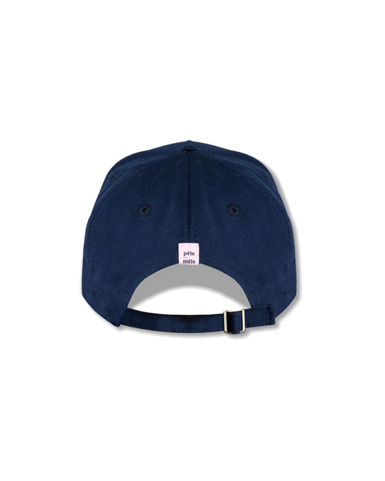 Logo Embroidered Navy Cap