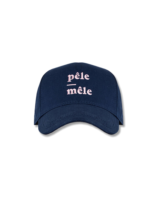 Logo Embroidered Navy Cap