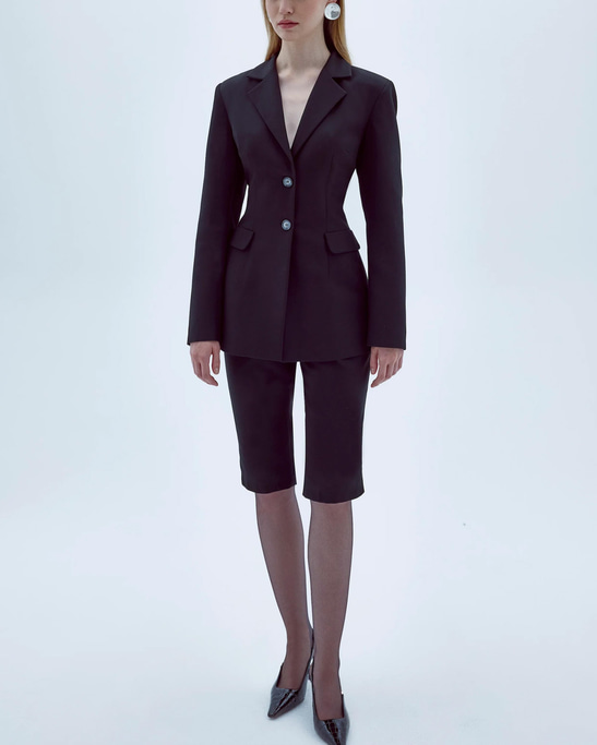 Marylebone Tailored Jacket Black