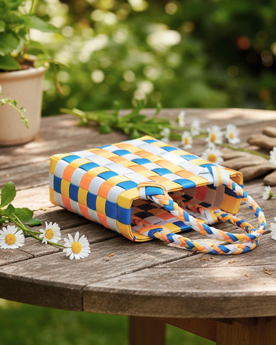 Mini Coursel Basket Bag