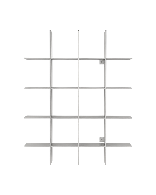 Modern Metal Cup Rack & Wall Decor