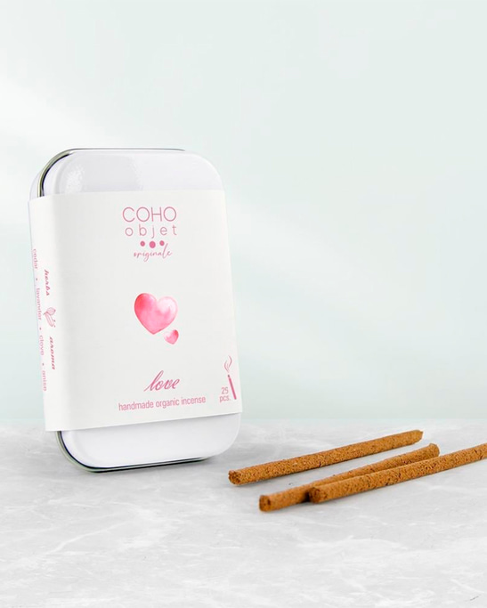 Natural Love Handmade Organic Incense Sticks