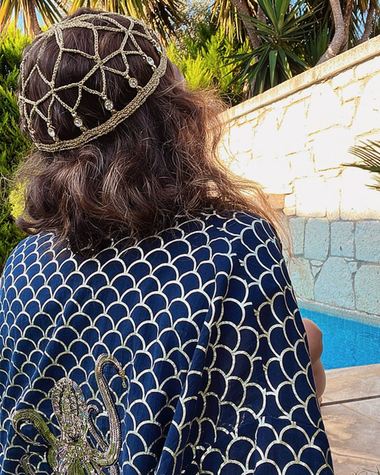 Ode to Fall Gold Headpiece