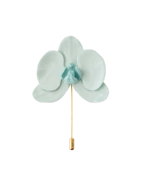 Orchid Brooche - Mint