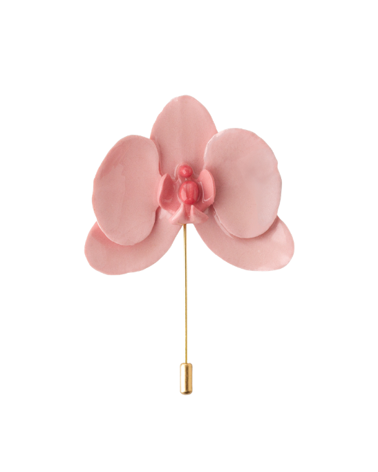Orchid Brooche - Pink
