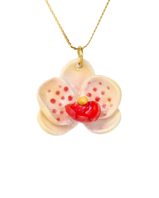 Orchid Muse Mini Necklace