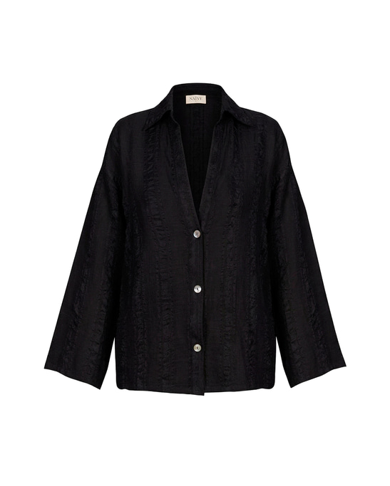 Perla Shirt Black