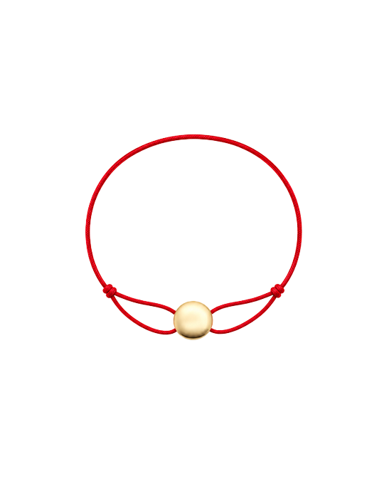 Pıll Gold Plated Strıng Bracelet