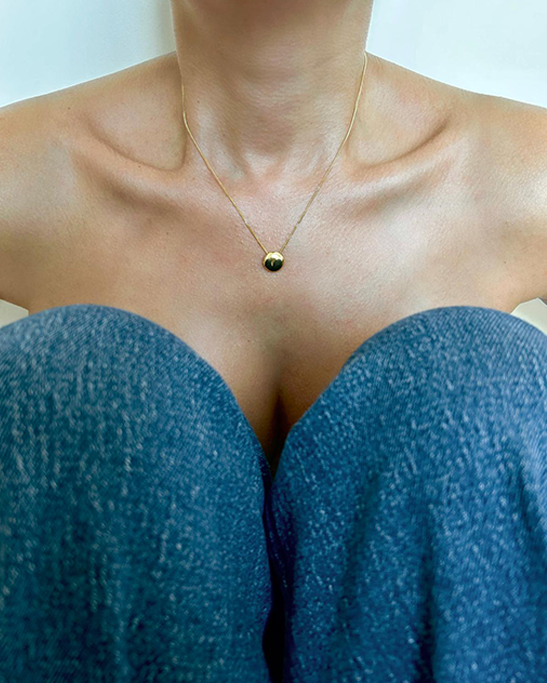 Pıll Gold Plated Necklace
