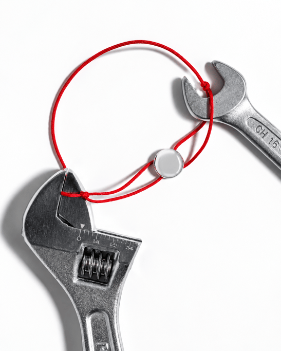 Pill Silver Strıng Bracelet