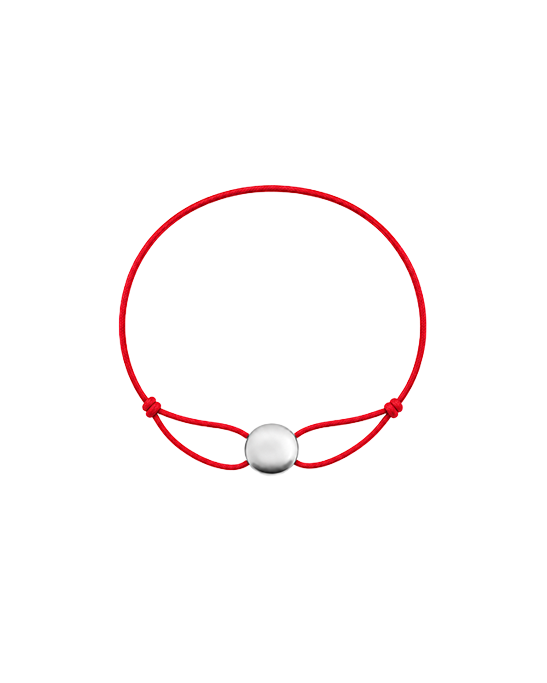 Pill Silver Strıng Bracelet