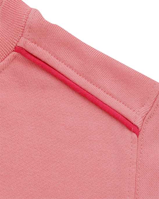 Pink Crew Neck Sweatshirt