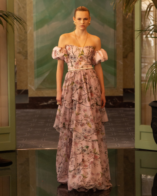 Provence Poème Pink Gown