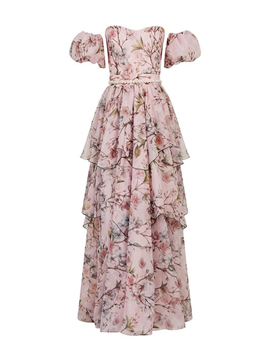Provence Poème Pink Gown