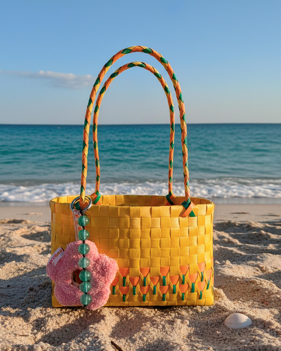 Puffy Bloom Bag Charm