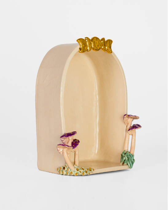 Purple Ceramic Altar