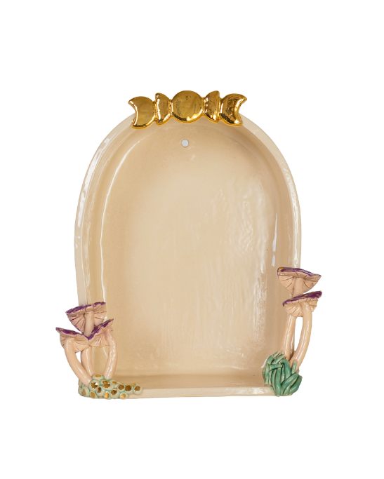 Purple Ceramic Altar