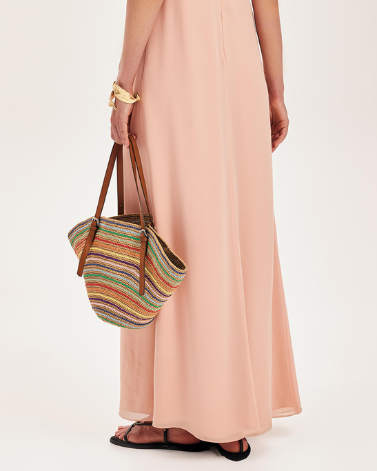 Raffia Shoulder Bag