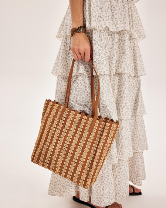 Raffia Tote Bag