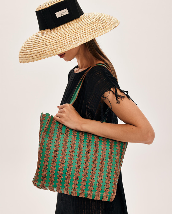 Raffia Tote Bag