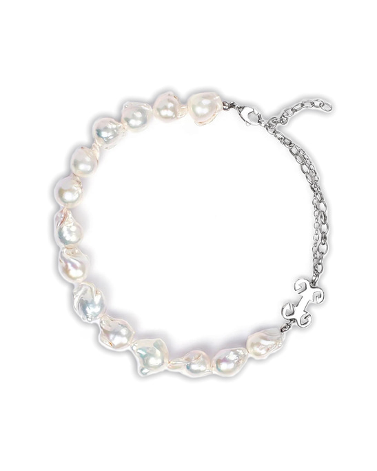 Ram's Horn Pearl Choker