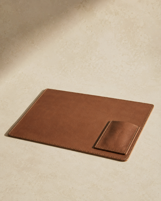 Rectangular Leather Placemat Set