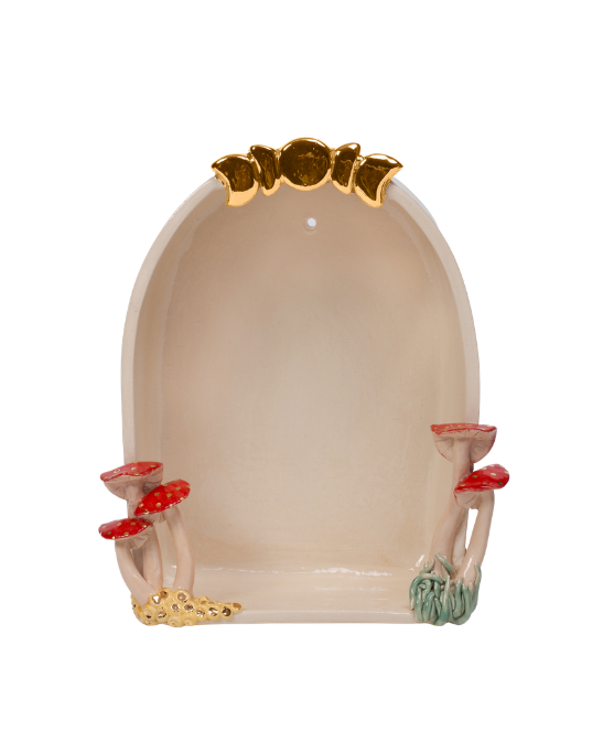 Red Ceramic Altar