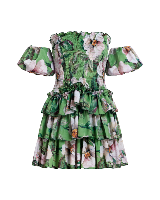 Riviera Ruffle Dress