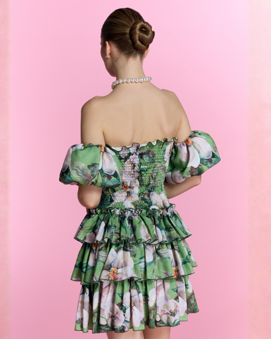 Riviera Ruffle Dress